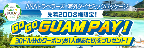 ぐあむ　２点おまとめ割引価格 グアム旅行・ツアー｜【オンライン予約限定】◇正規割引航空券